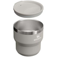 Load image into Gallery viewer, Stanley Stay Hot 295 ml stainless steel insulated stacking camp cup — Grey (detail)