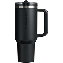 Load image into Gallery viewer, Stanley Quencher® ProTour 1180 ml recycled stainless steel insulated flip straw tumbler — Black (front)