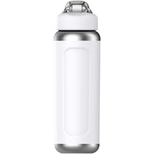 Load image into Gallery viewer, Stanley Classic Wellspring 710 ml recycled stainless steel insulated water bottle — White (back)
