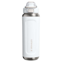 Load image into Gallery viewer, Stanley Classic Wellspring 710 ml recycled stainless steel insulated water bottle — White (front)