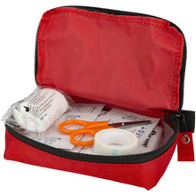Load image into Gallery viewer, Save-me 19-piece first aid kit — Red (detail)