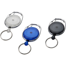Load image into Gallery viewer, Gerlos roller clip keychain — White (detail 2)