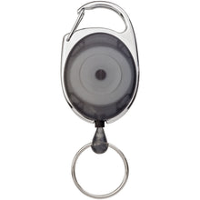 Load image into Gallery viewer, Gerlos roller clip keychain — Black (front)