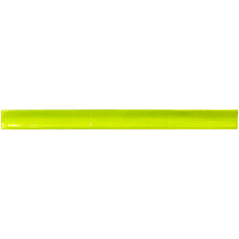 Load image into Gallery viewer, RFX™ Hitz 34 cm reflective PVC safety slap wrap — Neon yellow (front)