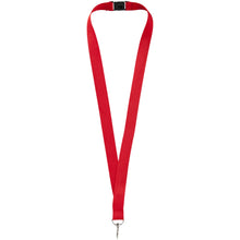 Load image into Gallery viewer, Lago lanyard with break-away closure — Red
