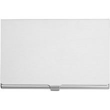 Load image into Gallery viewer, Shanghai business card holder — Silver (front)