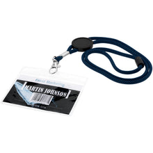 Load image into Gallery viewer, Serge transparent badge holder — Transparent clear (detail 2)