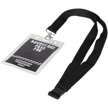 Load image into Gallery viewer, Lorenzo badge holder — Transparent clear (detail 2)