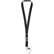 Load image into Gallery viewer, Sagan phone holder lanyard with detachable buckle — Black