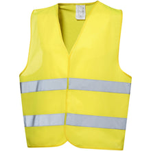Load image into Gallery viewer, RFX™ Watch-out XL safety vest in pouch for professional use — Neon yellow (detail)