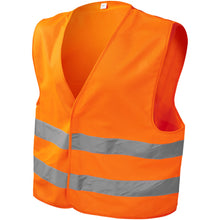 Load image into Gallery viewer, RFX™ Watch-out XL safety vest in pouch for professional use — Neon orange (detail)
