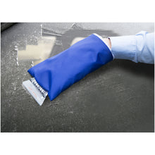 Load image into Gallery viewer, Colt ice scraper with glove — Blue (detail)