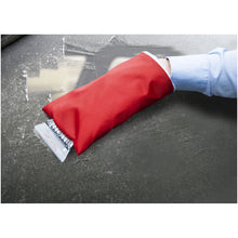 Load image into Gallery viewer, Colt ice scraper with glove — Red (detail)