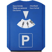 Load image into Gallery viewer, Spot 5-in-1 parking disc — Blue (front)