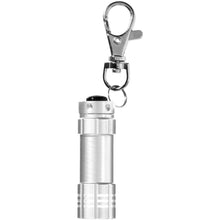 Load image into Gallery viewer, Astro LED keychain light — Silver (front)