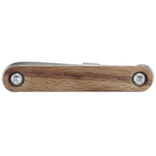 Load image into Gallery viewer, Fixie 8-function wooden bicycle multi-tool — Wood (front)