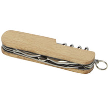 Load image into Gallery viewer, Richard 7-function wooden pocket knife — Natural (detail)