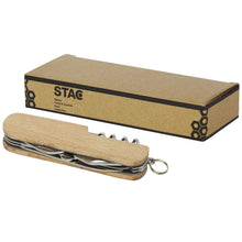 Load image into Gallery viewer, Richard 7-function wooden pocket knife — Natural (detail 2)