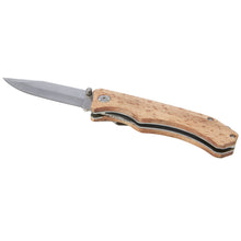 Load image into Gallery viewer, Dave pocket knife with belt clip — Wood