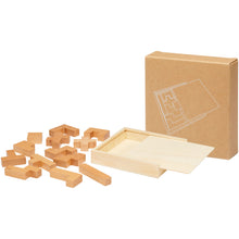 Load image into Gallery viewer, Bark wooden puzzle — Natural (detail 2)