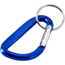 Load image into Gallery viewer, Timor RCS recycled aluminium carabiner keychain — Royal blue