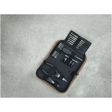 Load image into Gallery viewer, Spike 24-piece RCS recycled plastic tool set with cork pouch — lifestyle