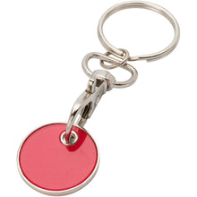 Load image into Gallery viewer, Rory keyring with trolley coin — Red