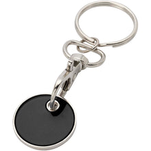 Load image into Gallery viewer, Rory keyring with trolley coin — Black