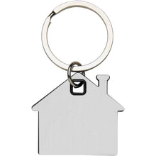Load image into Gallery viewer, Nook house-shaped keychain — Black (front)