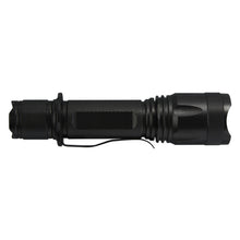 Load image into Gallery viewer, Mears 5W rechargeable tactical flashlight — Black (front)