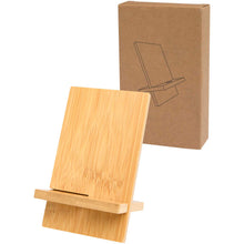 Load image into Gallery viewer, Ceibo detachable bamboo phone stand — Wood