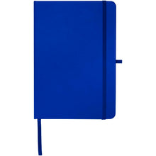 Load image into Gallery viewer, Teak A5 recycled hard cover notebook with lined pages — Royal blue (front)