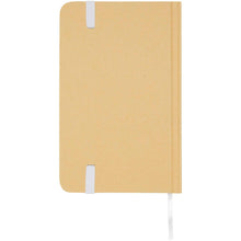 Load image into Gallery viewer, Reed A6 recycled hard cover notebook with plain pages — White (back)