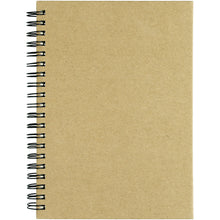 Load image into Gallery viewer, Mendel recycled notebook — Natural (front)
