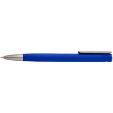 Load image into Gallery viewer, Ziguur recycled aluminium ballpoint pen (black ink) — Blue (front)