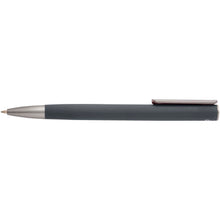 Load image into Gallery viewer, Ziguur recycled aluminium ballpoint pen (black ink) — Storm grey (front)
