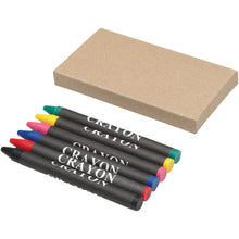 Load image into Gallery viewer, Ayo 6-piece coloured crayon set — Natural