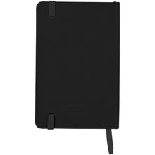 Load image into Gallery viewer, Classic A6 hard cover pocket notebook — Black (back)