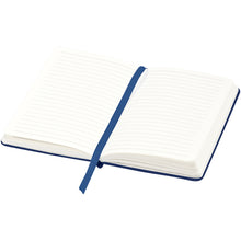 Load image into Gallery viewer, Classic A6 hard cover pocket notebook — Navy (detail)