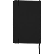 Load image into Gallery viewer, Classic A5 hard cover notebook — Black (back)