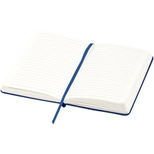 Load image into Gallery viewer, Classic A5 hard cover notebook — Navy (detail)