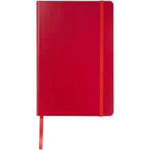 Load image into Gallery viewer, Classic A5 hard cover notebook — Red (front)