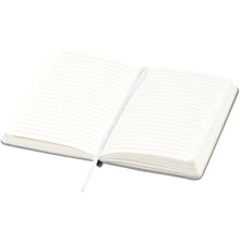 Load image into Gallery viewer, Classic A5 hard cover notebook — Silver (detail)