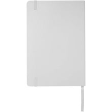 Load image into Gallery viewer, Classic A5 hard cover notebook — White (back)