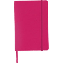 Load image into Gallery viewer, Classic A5 hard cover notebook — Magenta (front)