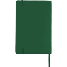 Load image into Gallery viewer, Classic A5 hard cover notebook — Hunter green (back)