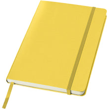 Load image into Gallery viewer, Classic A5 hard cover notebook — Yellow