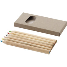 Load image into Gallery viewer, Ayola 6-piece coloured pencil set — Natural