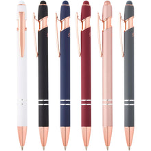 Load image into Gallery viewer, Nanna ballpoint pen with rose gold finish (black ink) — group