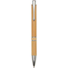 Load image into Gallery viewer, Wicker bamboo ballpoint pen (black ink) — Natural